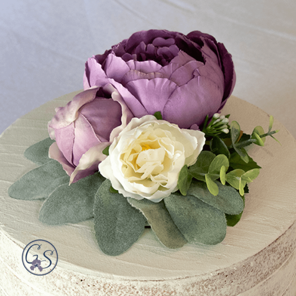 CT04-silk-flowers-cake-topper-purple-peonies-gilded-shadows-bridal-2