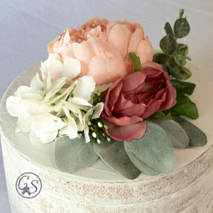 CT09-silk-flowers-cake-topper-pink-peony-coral-rose-gilded-shadows-bridal